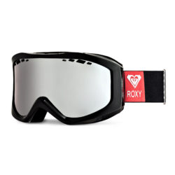 Women's Roxy Goggles - Roxy Sunset Snow Goggles. Black - Silver Mirror